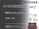 POWERFAST 7512D Generic Staples - Sold in 5m quantity - For use in HT 755