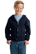 Youth Full Zip Hooded Sweatshirt