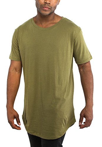 Pro Club Men's Curved Hem Long T-shirt
