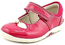 Clarks Kids Baby Girl's Softly Bow (Toddler) Berry Patent Flat 5.5 Toddler W