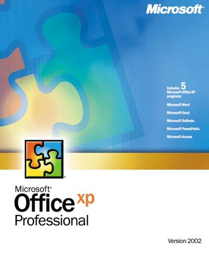 Office XP Professional Version Upgrade (Word, Excel, Outlook, PowerPoint, Access)