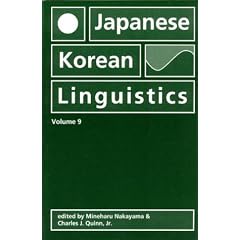 Japanese/Korean Linguistics: v. 9