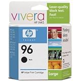 Hewlett Packard 96 Blackink Cartridge Professional Laser Black Text Graphics Aster Printing