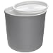 Carlisle CM103023 Grey 2 Quart Coldmaster Coldcrock with Coaster