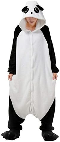 Purple Vinee Pajamas Anime Costume Adult Animal Onesie Panda S