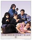 Breakfast Club Movie Classic John Hughes Art Poster Print - 16" X 20"