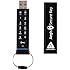 Apricorn Aegis Secure Key FIPS Validated 4 GB USB 2.0 256-bit AES-CBC Encrypted Flash Drive ASK-256-4GB (Black)