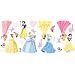 Princess & Pearls Self-Stick Wall Appliques