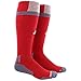 adidas Adult Traxion Premier Soccer Socks, Power Red/Light Onyx/Onyx, Medium