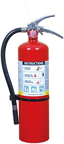 2 pack of 5 lb Heavy Duty ABC Fire Extinguisher 3-A, 30-B: C Stainless Steel Handle w/ Vehicle Bracket/PD5LB-VB