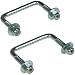 Zinc-Plated U-Bolt, 3-1/8W x 3L, pair