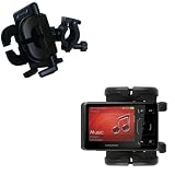 Bike Handlebar Holder Mount System for the Creative Zen (All GB Versions) - Gomadic Brand