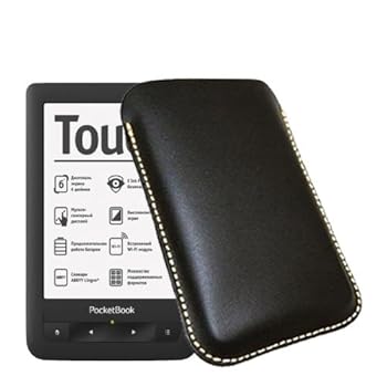 Pocketbook Touch 622 E-book Reader Housse Lecteur Ebook Etui Liseuse eReader Protection Livre électronique Pochette en cuir Pocketbook Touch 622 E-book Reader Housse Lecteur Ebook Etui Liseuse eReader Protection Livre électronique Pochette en cuir
