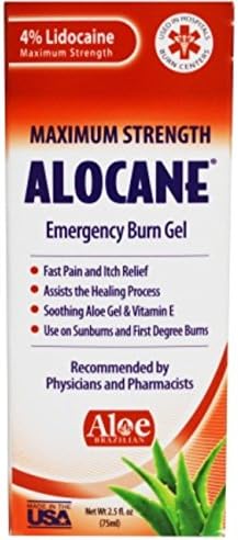 Alocane Maximum Strength Emergency Room Burn Gel 2.5 oz (Pack of 12)