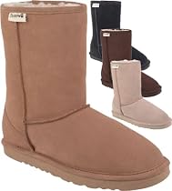 Bearpaw Men's Suede 8" Boots - Style 430 Dorado