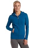 IMAGE OF Danskin Women's Hoodie Zip Front Jacket, Sapphire Lyric, Small