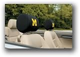 Michigan Wolverines Headrest Covers