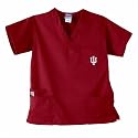 Indiana Hoosiers NCAA GelScrubs 5 Pocket Top (Crimson)