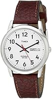Timex Men's Easy Reader Brown Leather Watch - T20041