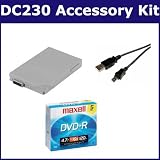 Buy Canon DC230 Camcorder Accessory Kit includes: SDBP208 Battery, 638002 Tape  Media,...