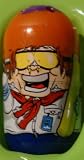 Mighty Beanz Series 1 Common #6 Snowboard Bean