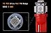 YITAMOTOR 20 X T10 Wedge 5-SMD 5050 Red LED Light bulbs W5W 2825 158 192 168 194