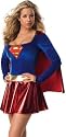 Supergirl Outfit Sexy Adult Womens Halloween Skimpy Superwoman Dress Cute Super Hero Girl Costume