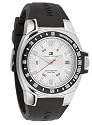 Tommy Hilfiger Men's Black Rubber Strap Watch #1790485