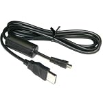 Nikon UC-E6 Replacement USB Cable for Coolpix 2100, 2200, 3100, 3200, 4200, 5200, 8400 & 8800 Digital Cameras