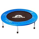 Azuma 36" Mini Exercise Fitness Trampoline Blue Trim
