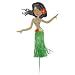 Hula Girl Luau Inflatable Yard Sign