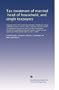 Tax treatment of married, head of household, and single taxpayers: Hearings before the Committee on Ways and Means, House ...