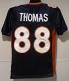 DeMaryius Thomas Autographed Denver Broncos Blue Jersey