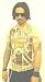 Doctrine Stars and Stripes Metal Studded Skull Rocker Shirt