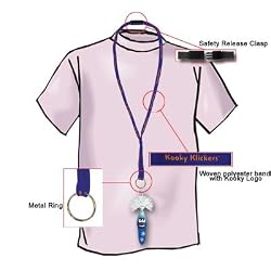 Kooky Lanyard - 19" Blue Lanyard