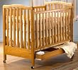 Sorelle Rosa Pine Crib- Oak