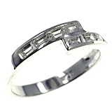Sterling Silver Cz Wrap Promise Ring