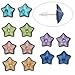 Star Stud Earring Set with Steel Posts and title=