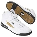 Fila Men's Italia Mid (White/Gold/Black 8.5 M)