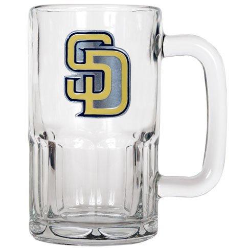 MLB San Diego Padres 20-Ounce Root Beer Style Mug - Primary Logo