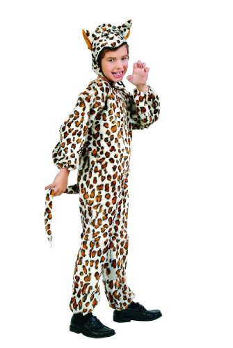 Child's Leopard Halloween Costume (Large 12-14)
