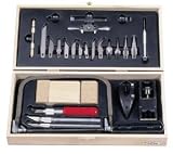 X-Acto Tool Chest, Knife Set, 24 Pc, w/Wooden Box