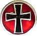 Men's CROSS Punk Rock Metal Belt Buckle