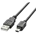 ELECOM �f�W�^���J�����ڑ��pUSB�P�[�u�� USB(A)�I�X-USB(mini5pin)�I�X 1.8m USB-SCM5