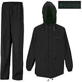 Columbia Sportswear Men's Ibex Rainsuit,Black,Large