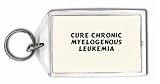 Cure Chronic Myelogenous Leukemia Keychain