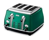 DeLonghi Icona CTO4003.G 4-Sl Toaster, Green  from Delonghi
