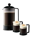Bodum K1545 Brazil Coffee Maker 1.0L with 2 Glasses