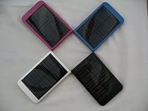 FEASTRONICS RAINBOW SOLAR PHONE / MP3 / IPOD / ITOUCH / IPHONE / USB UNIVERSAL SOLAR CHARGER - 12 charging tips!