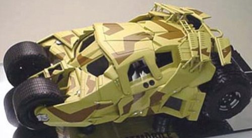 Plasma TV Low Price :2005 Batmobile diecast model car 1:18 scale diecast by Hot Wheels - Desert Camouflage